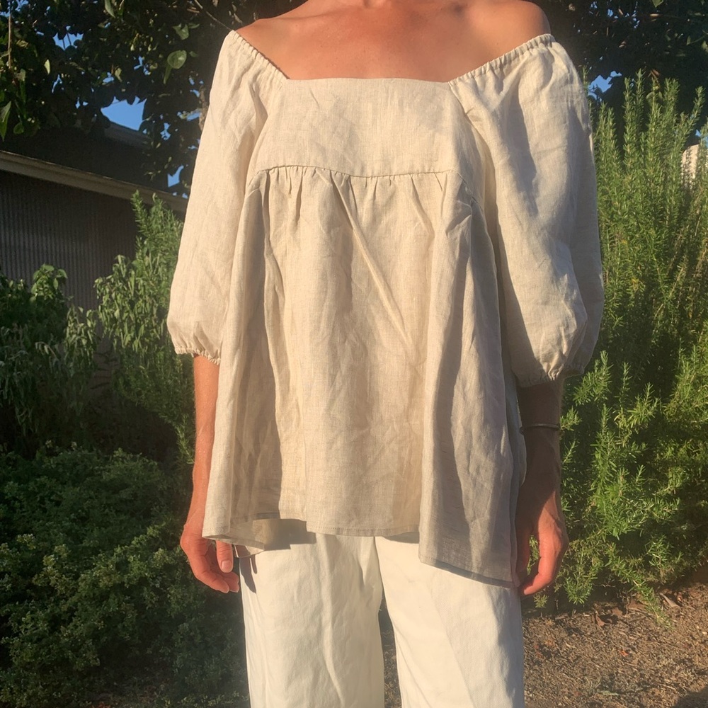 Dissh linen top